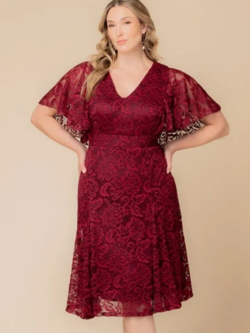 Stunning Kiyonna cocktail dress